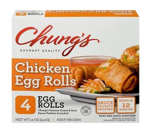 Chung’s Chicken Egg Rolls 4 ct.