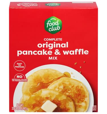 Food Club Original Complete Pancake & Waffle Mix 32 oz