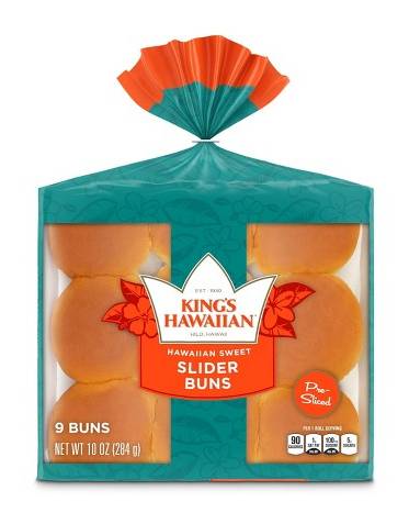 King’s Hawaiian Sweet Slider Buns 10 oz