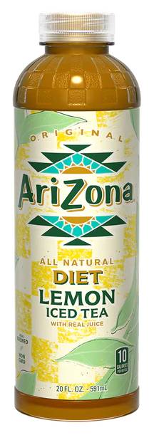Arizona Diet Lemon Iced Tea 20 oz 