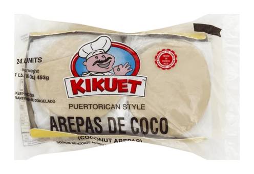 Kiket Arepas de Coco 24 ct