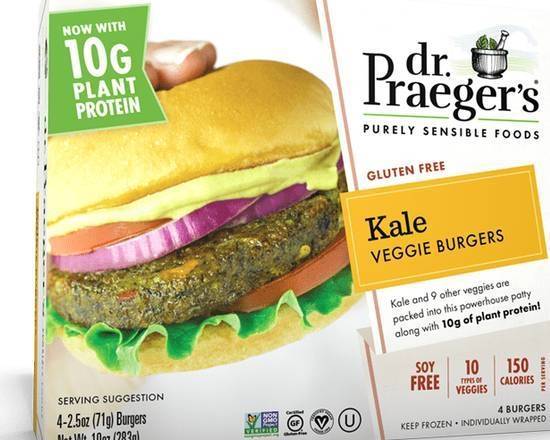 Dr. Praeger’s Kale Veggie Burgers 10 oz