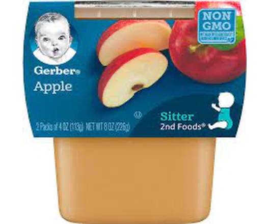 Gerber Apple for Sitter 2-4 oz