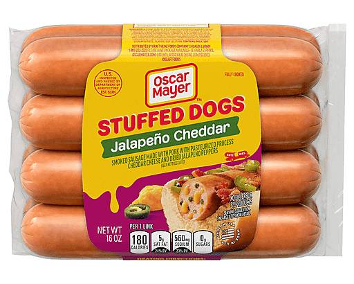 Oscar Mayer Stuffed Dogs Jalapeño Cheddar 16 oz 