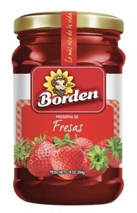 Borden Preservas de Fresas 9.2 oz.