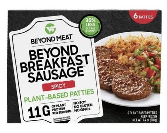 Beyond Meat Beyond Breakfast Sausage Spicy 7.4 oz