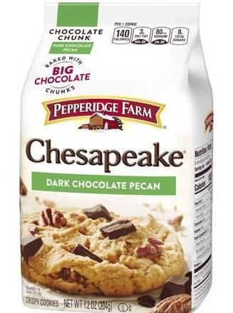 Pepperidge Farm Chesapeake Dark Chocolate Pecan Cookies 7.2 oz