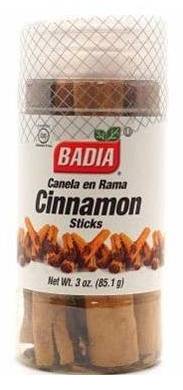 Badia Canela en Rama / Cinnamon Sticks 3 oz