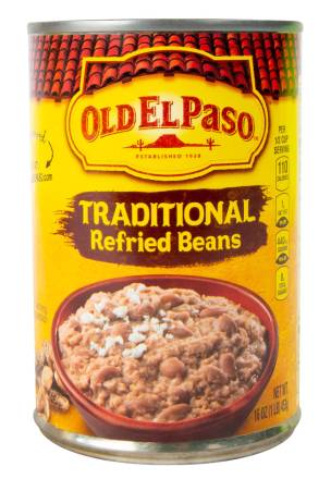 Old El Paso Traditional Refried Beans 16 oz
