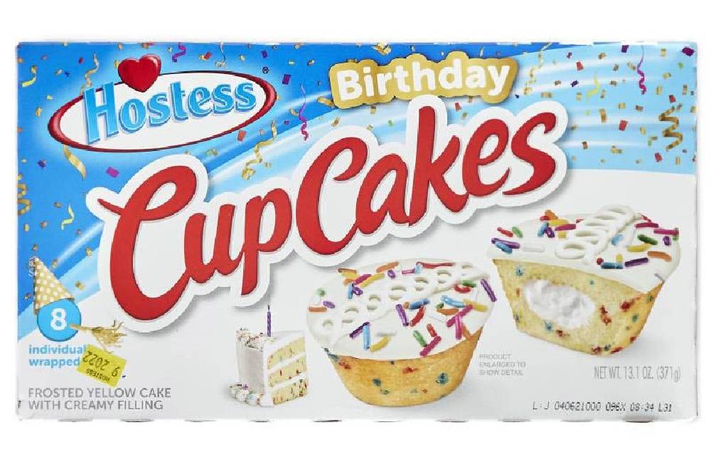 Hostess Birthday Cupcakes 12 oz