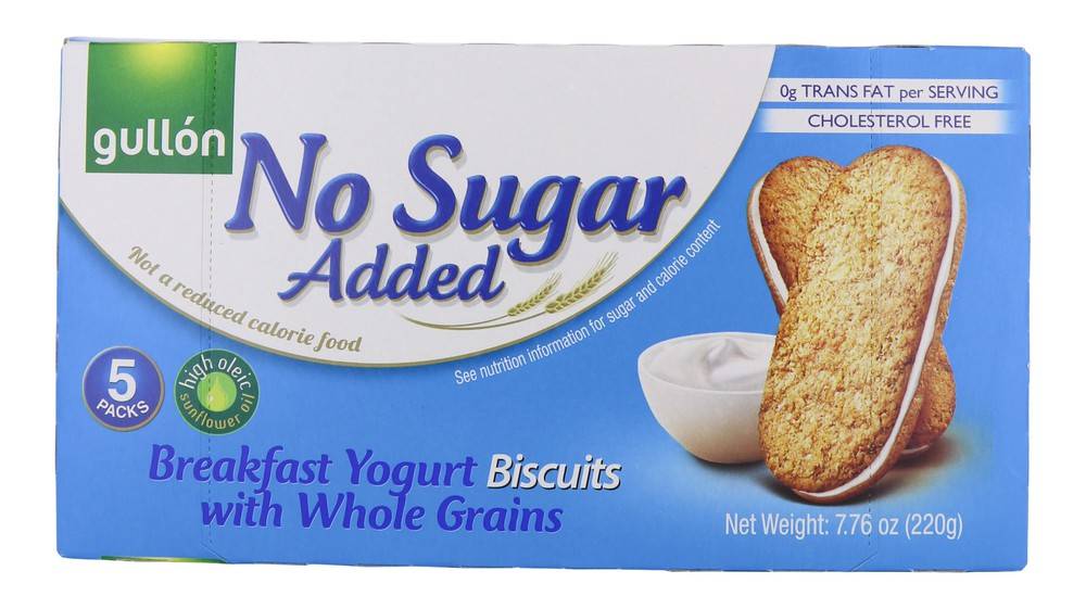 Gullón No Sugar Added Breakfast Yogurt Biscuits 7.76 oz