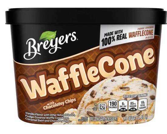 Breyer’s Waffle Cone Ice Cream 1.5 quarts