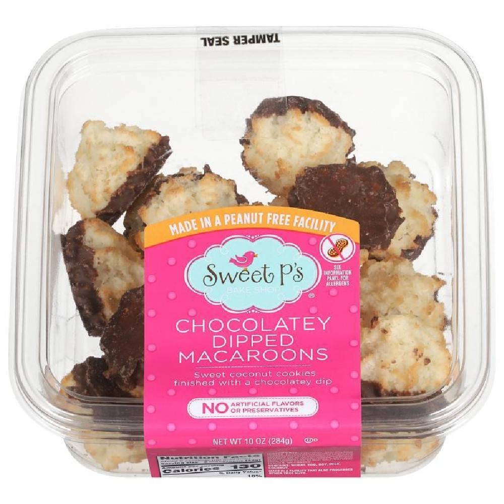 Sweet P's Besitos de Coco con Chocolate 10 oz