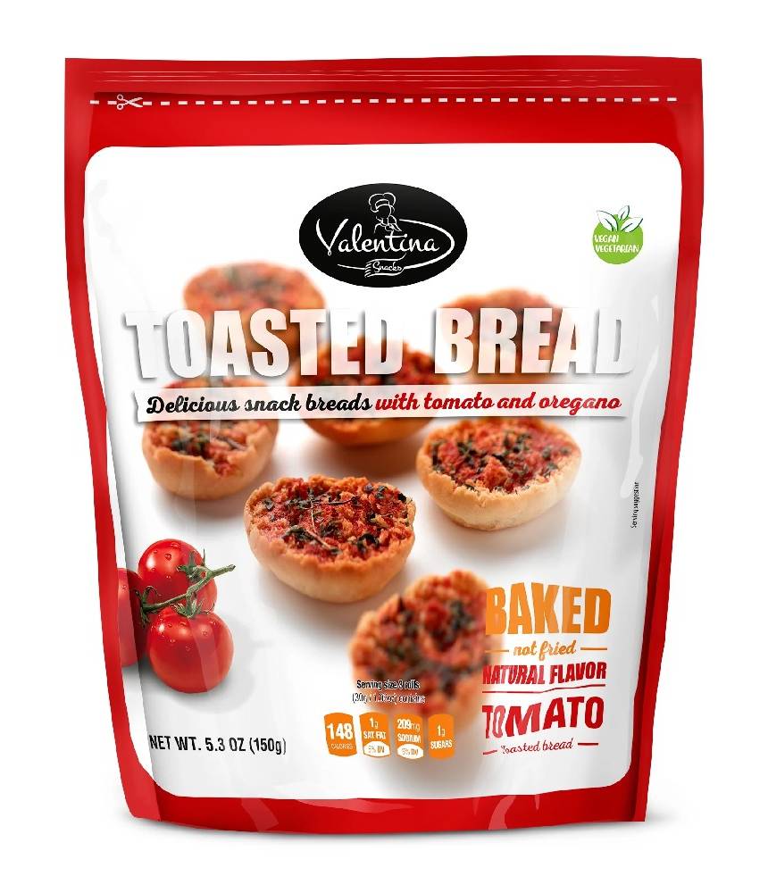 Valentina Toasted Bread with Tomato & Oregano 5.3 oz