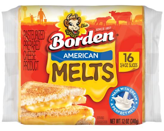 Borden American Melts Cheese 12 oz