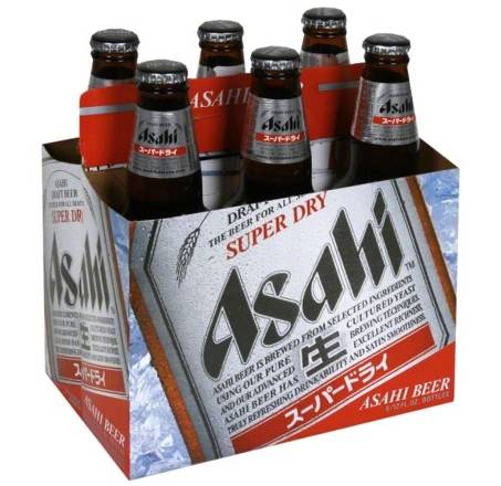 Asahi Lager 6-12 oz