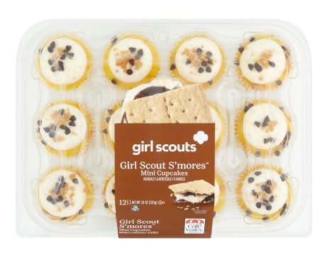 Cafe Valley Girl Scouts S’Mores Mini Cupcakes 10 oz