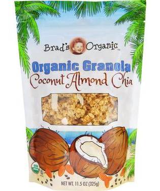 Brad’s Organic Coconut Almond Chia Granola 11.5 oz