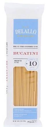 DeLallo Bucatini Pasta No 10 16 oz