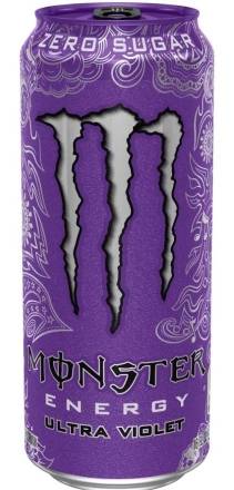 Monster Energy Drink Zero Sugar Ultra Violet 16 oz