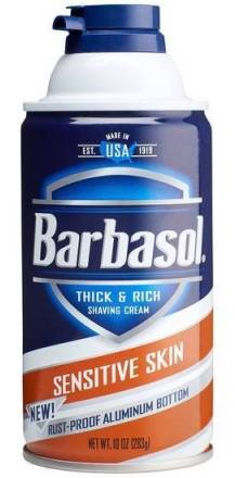 Barbasol Sensitive Skin 10 oz