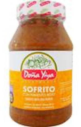 Doña Yiya Sofrito Con Pimiento Rojo 32 oz
