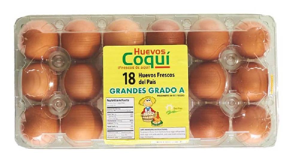 Coqui Huevos Grandes 18 ct