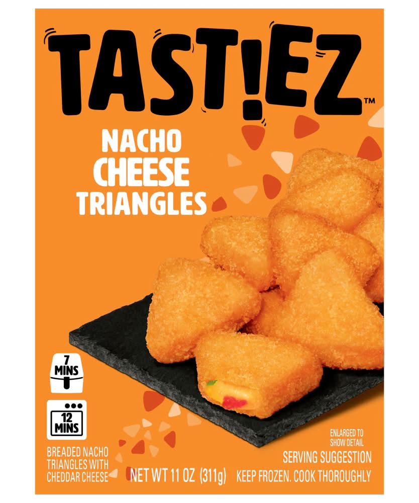 TAST!EZ Nacho Cheese Triangles 11 oz