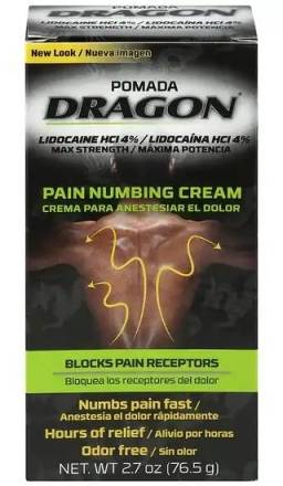 Dragon Pain Numbing Creme