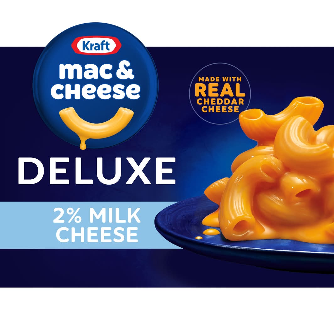 Kraft Deluxe Mac & Cheese 2% Milk 14 oz