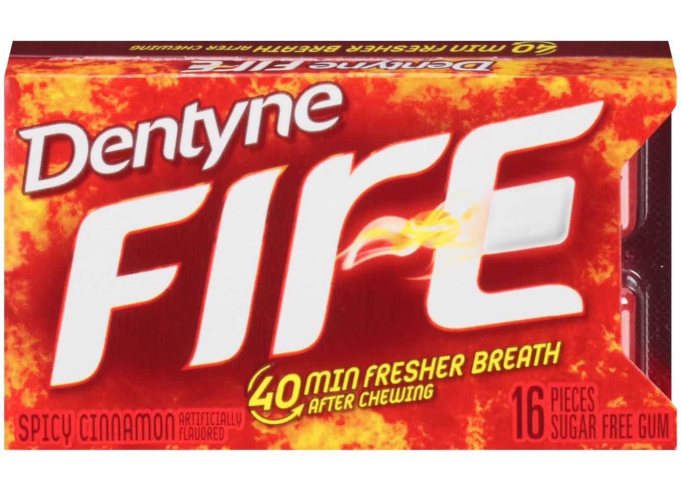 Dentyne Fire Spicy Cinnamon 16 ct