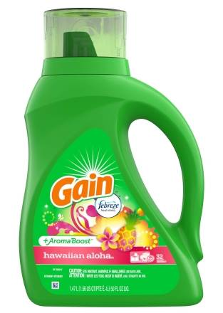 Gain Liquid Detergent Hawaiian Aloha with Febreze 46 oz