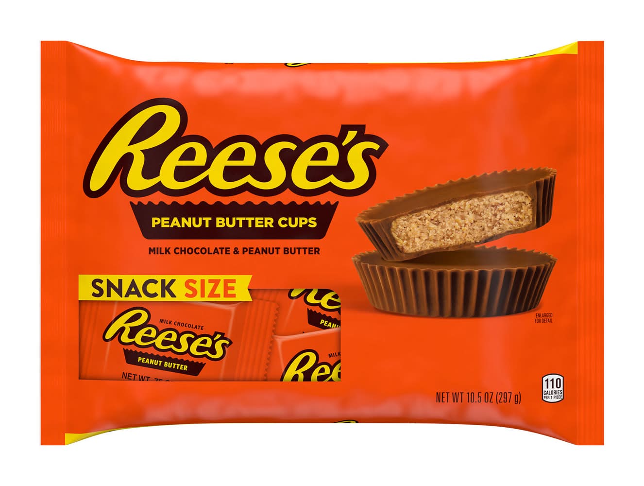 Reese's Peanut Butter Cups Snack Size 10.5 oz