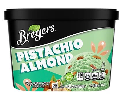 Breyer’s Pistachio Almond Ice Cream 1.5 quarts
