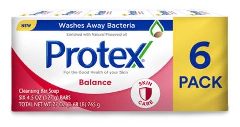 Protex Balance Soap Bars 6 ct