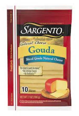 Sargento Gouda Cheese Slices 8 oz