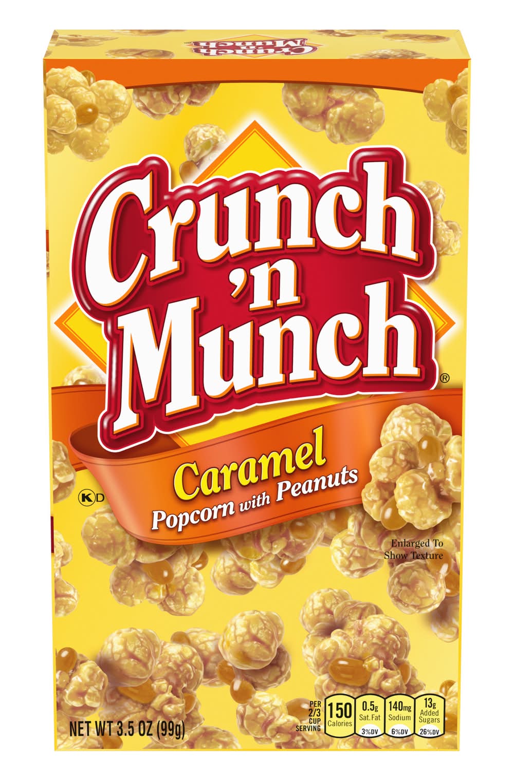 Crunch ‘n Munch Caramel Popcorn with Peanuts 3.5 oz