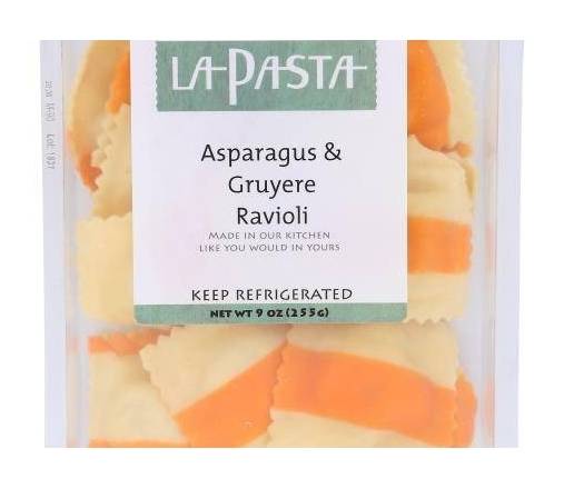 La Pasta Asparagus & Gruyere Ravioli 9 oz.
