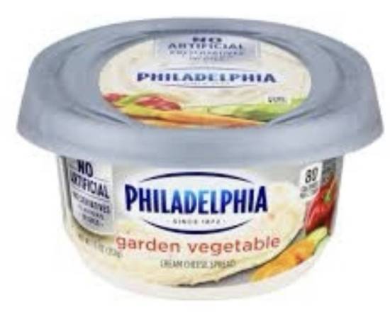 Philadelphia Cream Cheese Spread Garden Vegetable 7.5 oz