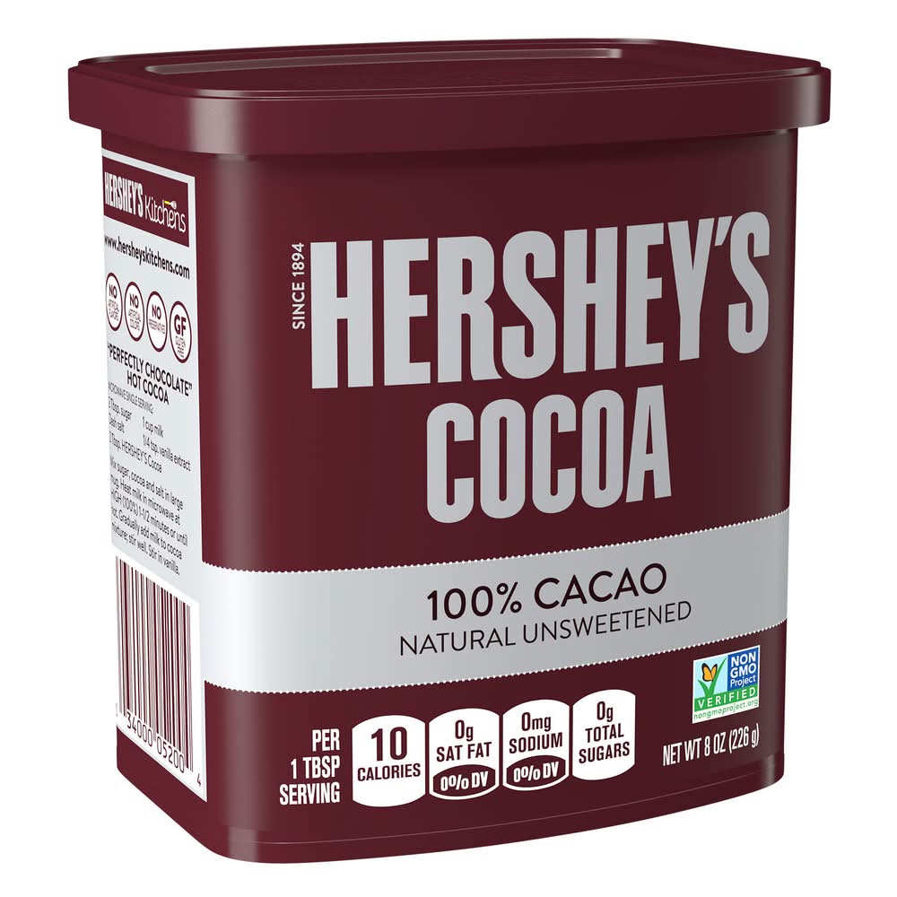 Hershey’s Cocoa (100% Cacao) Natural Unsweetened 8 oz