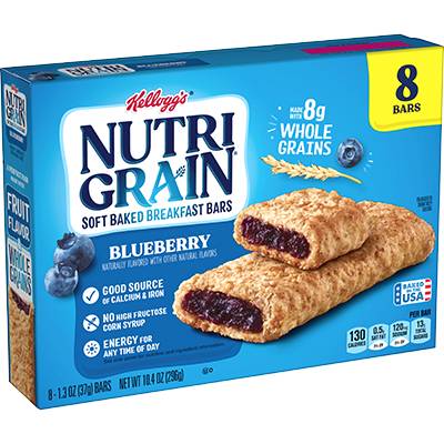 Kellogg’s Nutrí-Grain Blueberry Breakfast Bars 8 ct