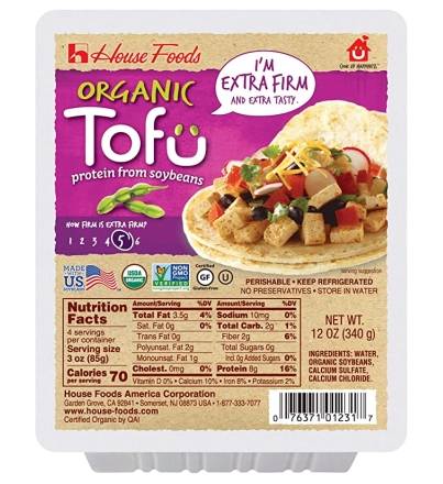House Foods Organic Extra Firm Tofu 14 oz