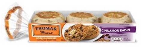 Thomas Cinnamon Raisin English Muffins 12 oz