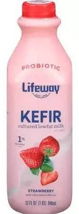 Lifeway Probiotic Kefir 1% Milkfat Strawberry