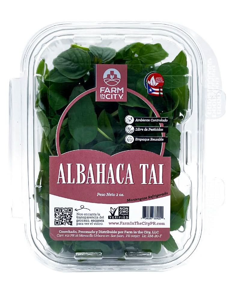 Farm in the City Albahaca Tai 2 oz