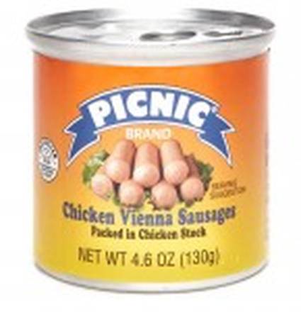 Picnic Chicken Vienna Sausages 4.6 oz
