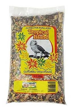 Tropical Island Cotorra Vitaminada 3.5 lbs