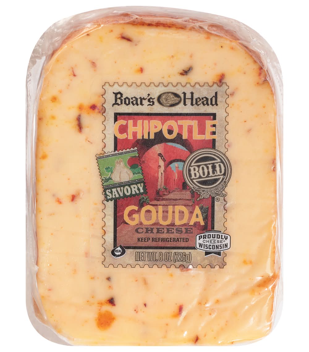 Boar's Head Chipotle Gouda Cheese 8 oz