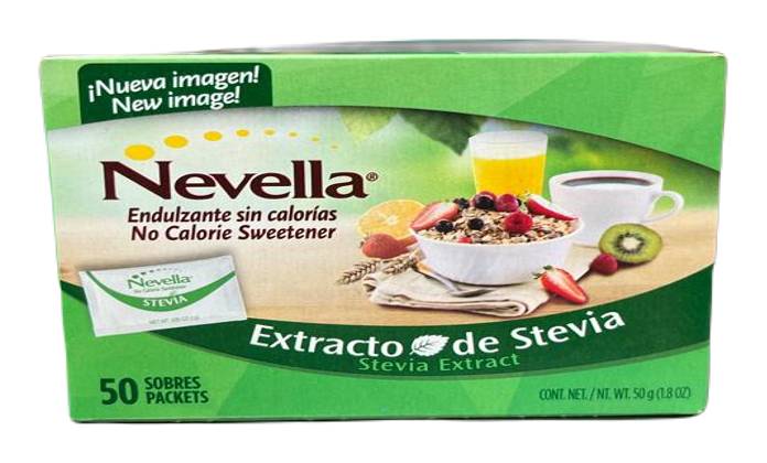 Nevella Extracto De Stevia 50 ct