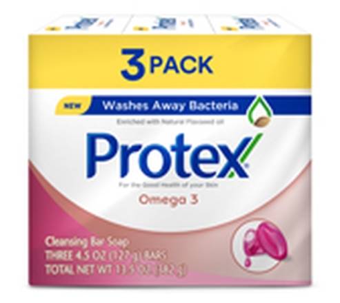 Protex Omega-3 Soap Bars 3 ct